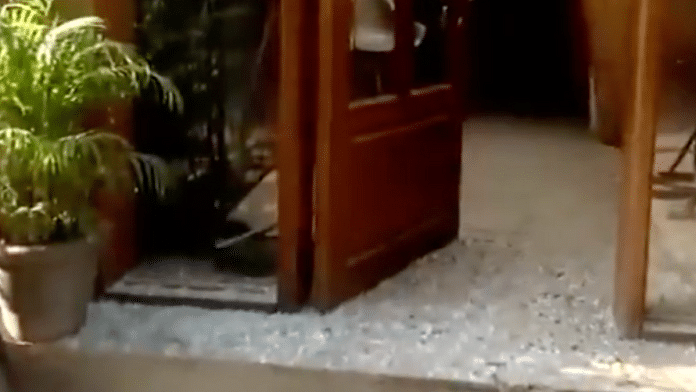 A suspicious explosion took place at De'Orra - Alehouse & Kitchen restaurant in Sector 26, Chandigarh | X\@ANI