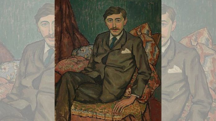 Portrait of EM Forster (writer of 'A Passage to India') by Roger Fry