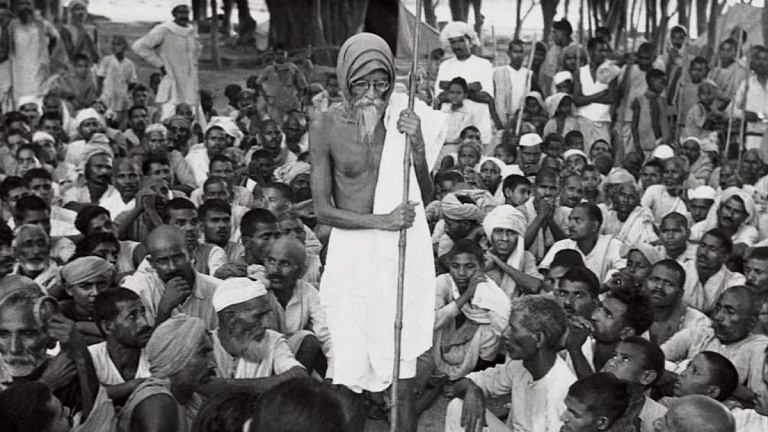 Vinoba Bhave convinced landowners to donate 15 lakh acres. Emergency made him ‘sarkari sant’