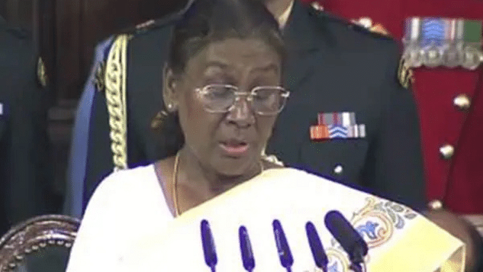 President Droupadi Murmu addresses Parliament on Constitution Day | ANI