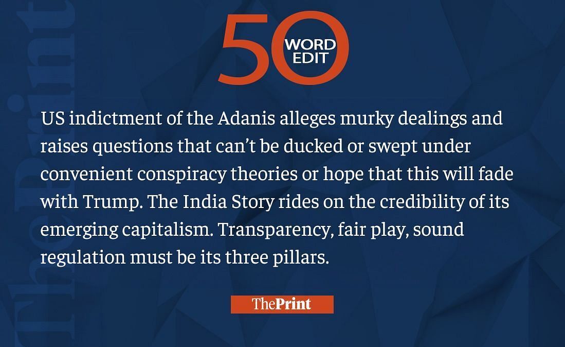 ThePrint #50WordEdit on US indictment of Adanis