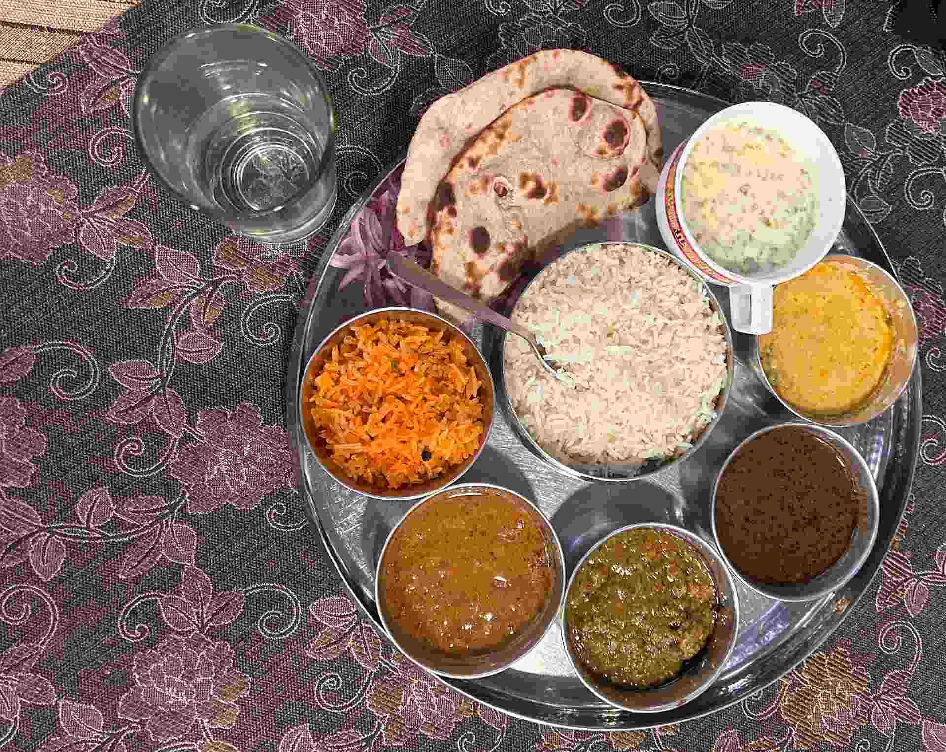 Food served at the Himachal Bhawan canteen | Manisha Mondal | ThePrint