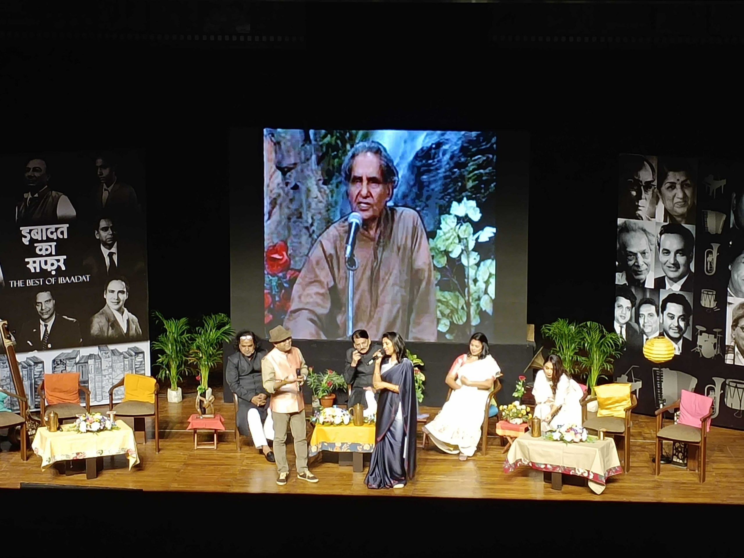 To celebrate the significant contributions of lyricists and poets in the music world artists performed songs written by Majrooh Sultanpuri, Shailendra, Shakeel Badayuni, Rajinder Krishan, Sahir Ludhianvi, and Raja Mehdi Ali Khan | Almina Khatoon, ThePrint