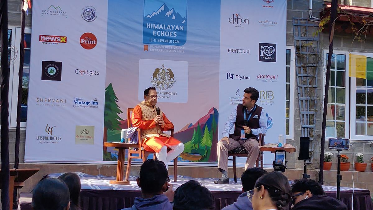 Senior lawyer and author Saurabh Kirpal at Himalayan Echoes | Mannat Chugh | ThePrint