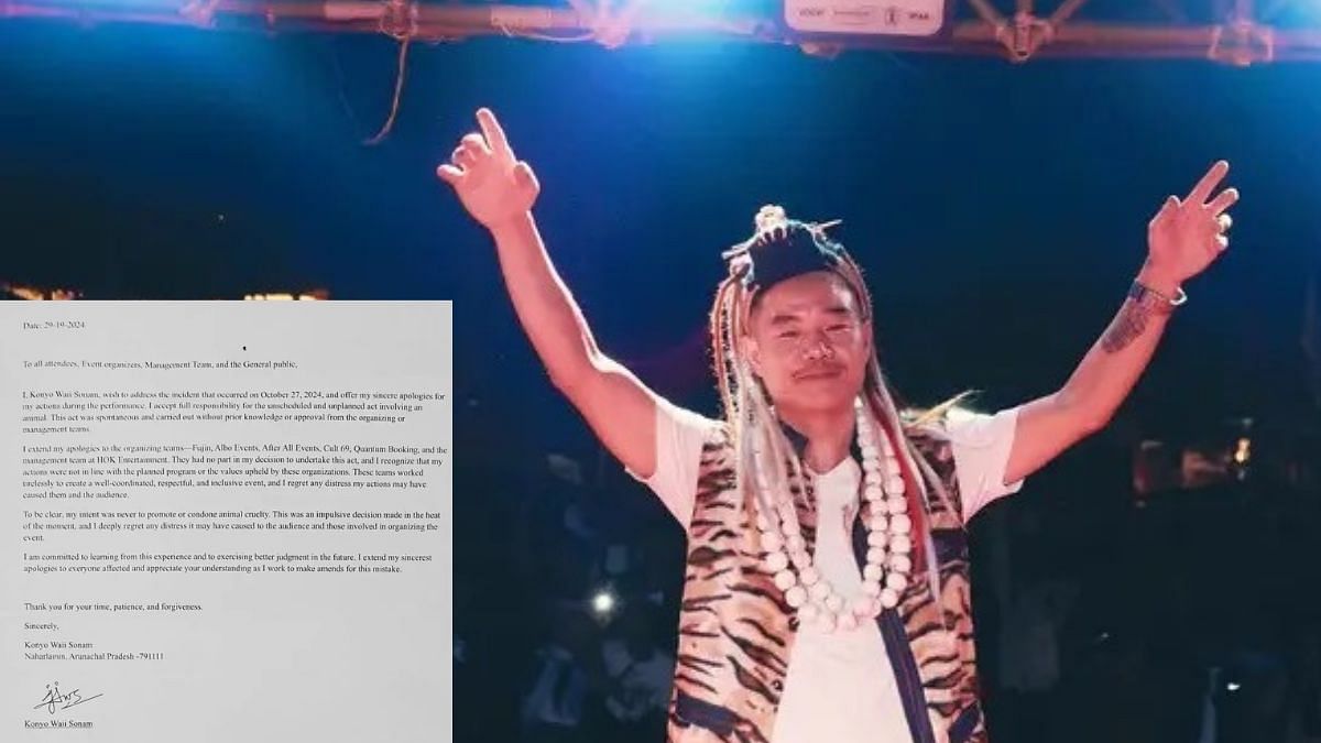 Arunachal Police books reggae artiste Kon Waii Son for 'killing hen, drinking its blood on stage'