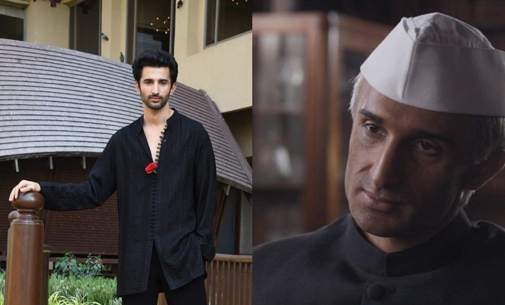 Sidhant Gupta as Nehru in Freedom At Midnight | Photo: By special arrangement