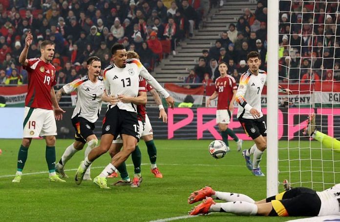 Soccer-Qualified Germany Held After Last-gasp Hungary Goal In Final ...