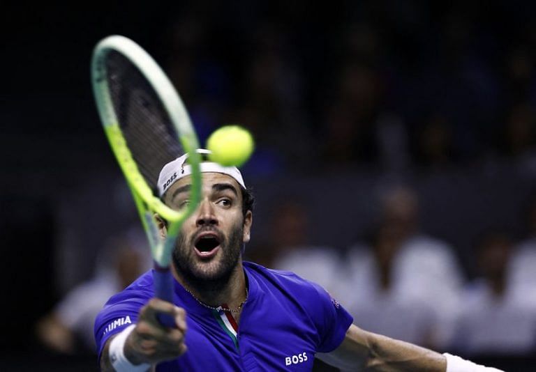 TennisBerrettini gives Italy 10 lead over the Netherlands in Davis