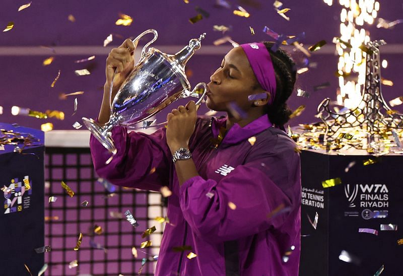 TennisGauff battles back to down Zheng and win WTA Finals ThePrint