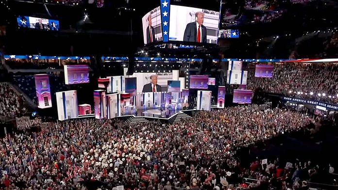 Donald Trump at the Republican National Convention | Photo: ANI