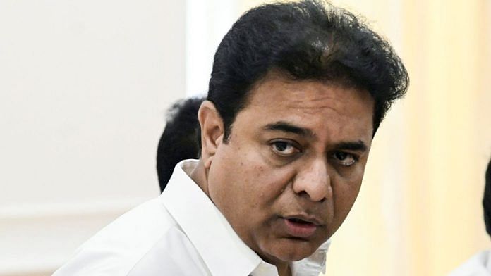 BRS working president KT Rama Rao | ANI