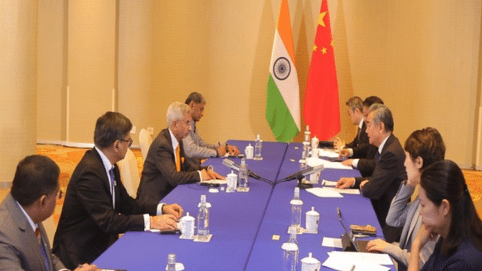 Talks underway between EAM Jaishankar and Chinese Foreign Minister Wang Yi | X\@DrSJaishankar