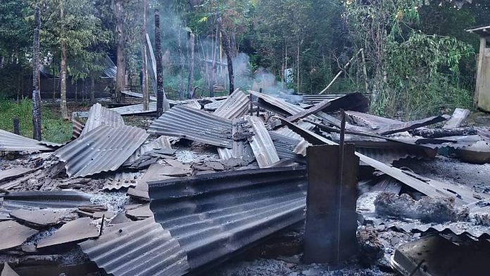 Tribal woman, mother of three killed, set ablaze in Manipur district 17 houses burnt Tribal woman, mother of three killed, set ablaze in Manipur district 17 houses burnt