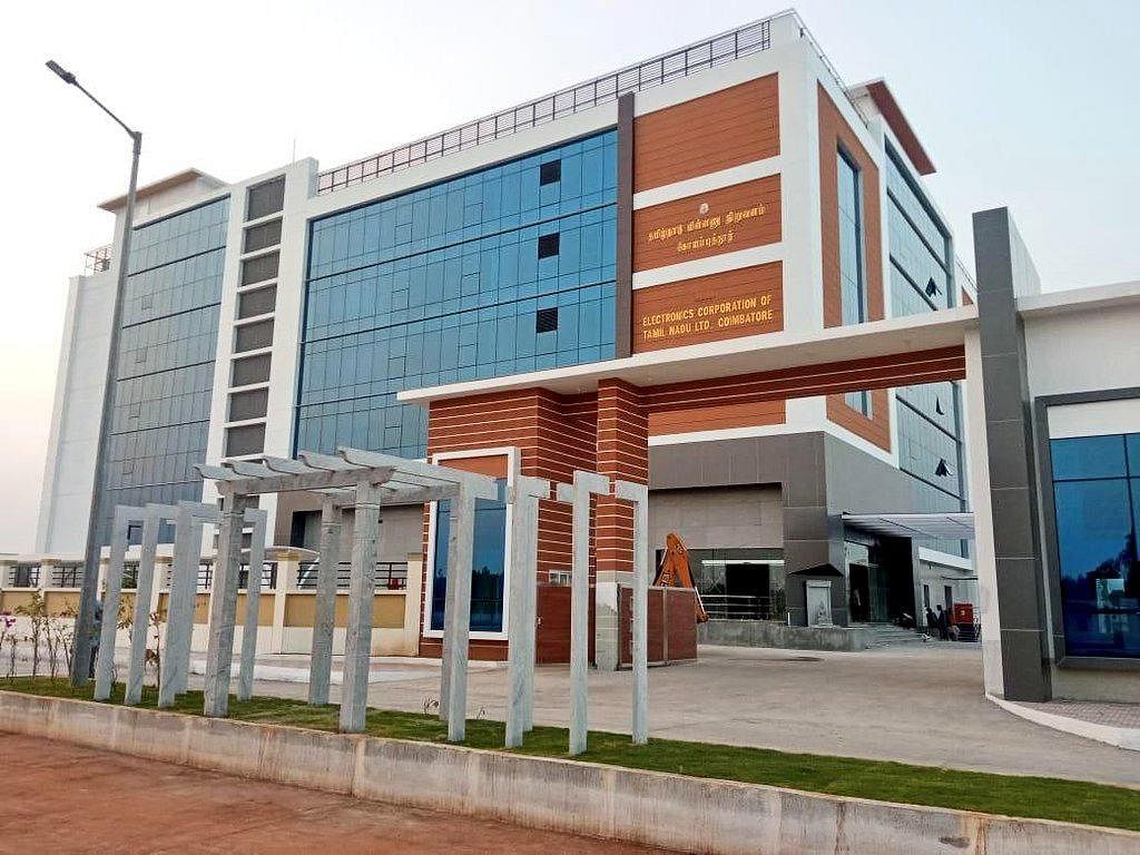 The newly inaugurated tower on the ELCOT premises in the TN govt IT park in Coimbatore | By special arrangement