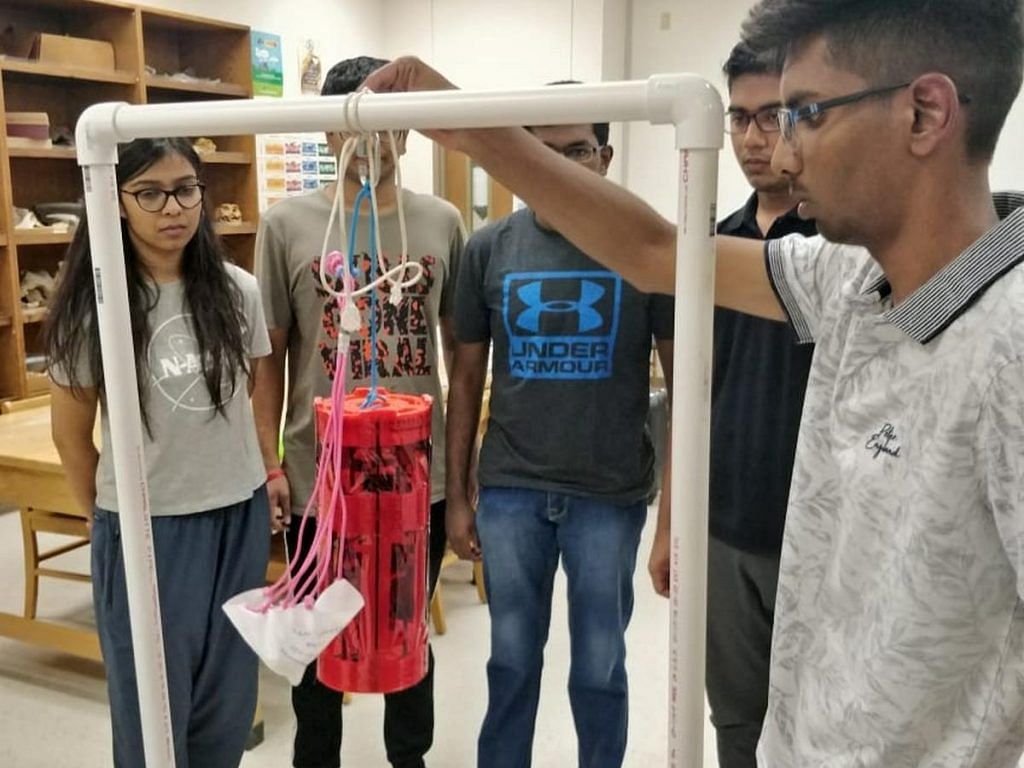 Team Sammard with a CanSat 