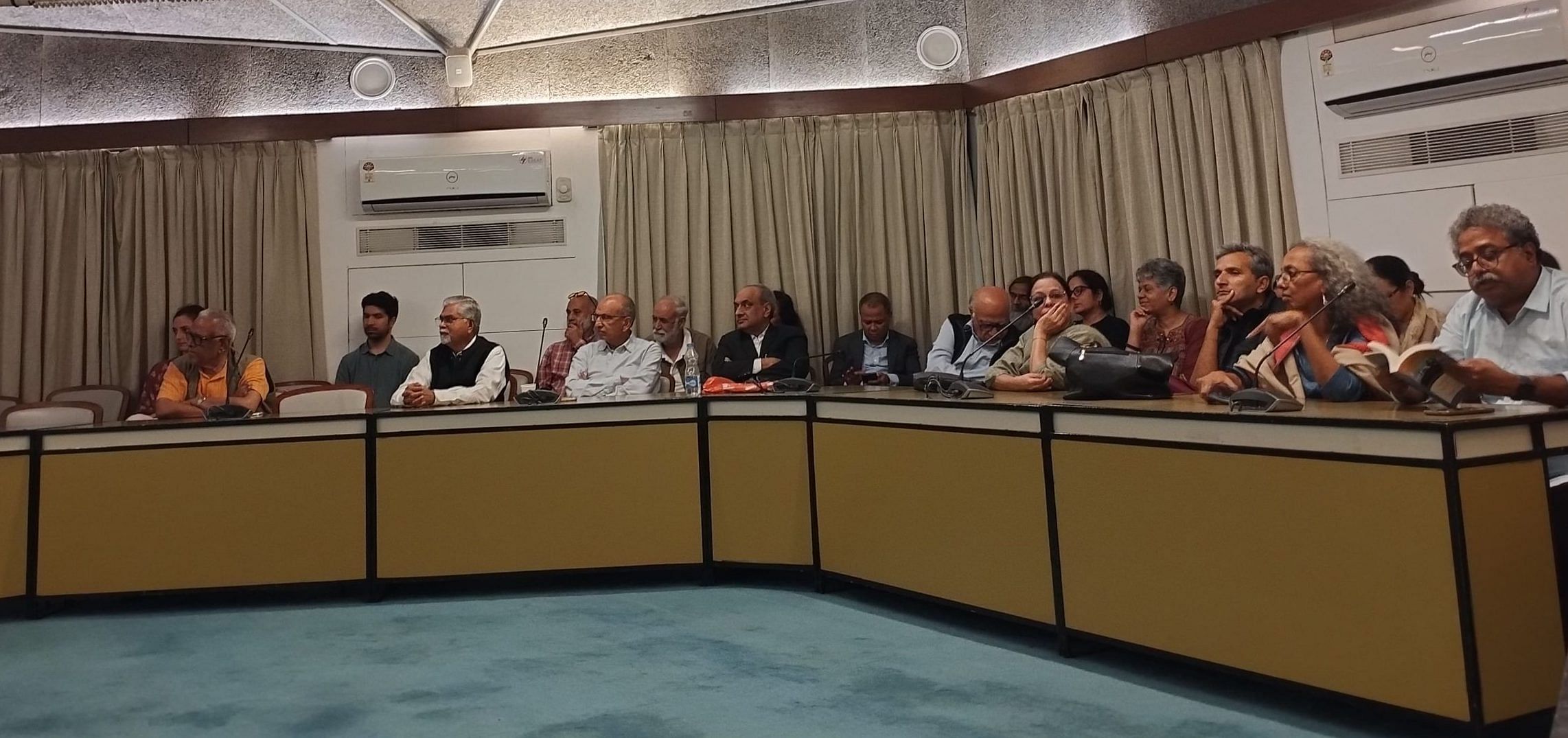 Audience from diverse backgrounds attended the conversation surrounding issues of nationalism and identity