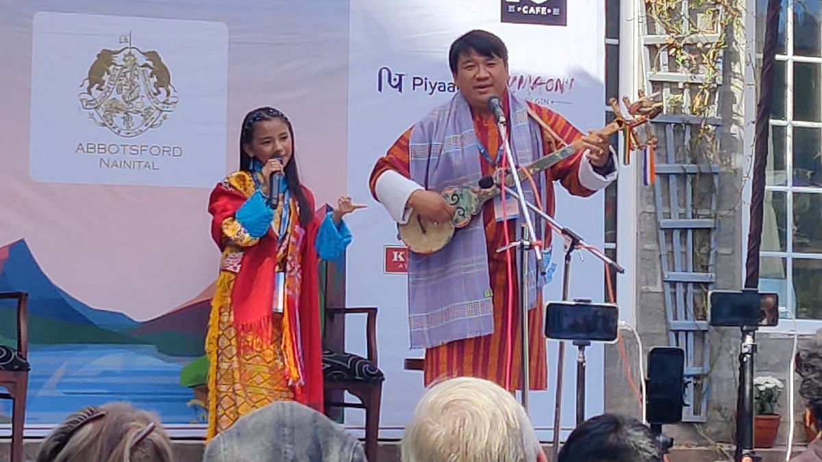 Bhutanese artists Karma Sonam Demath & Pema Samdrup perform at Himalayan Echoes | Mannat Chugh | ThePrint