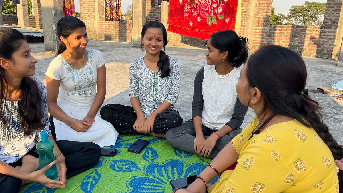 युवतियों को 21 महीने के कोर्स की अवधि के लिए निःशुल्क रहने की सुविधा मिलती है | फोटो: नूतन शर्मा/दिप्रिंट