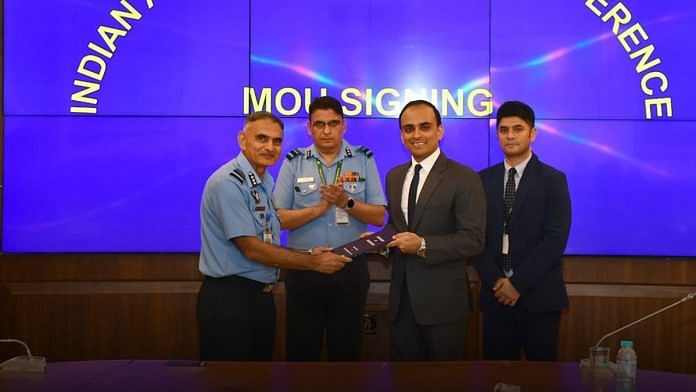 The IAF signed an MoU with Uber on 17 October