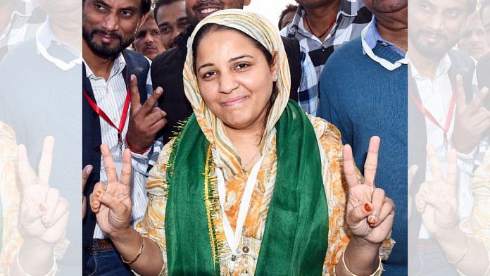 SP's Naseem Solanki won by a margin of 8,564 votes against BJP's Suresh Awasthi | ANI