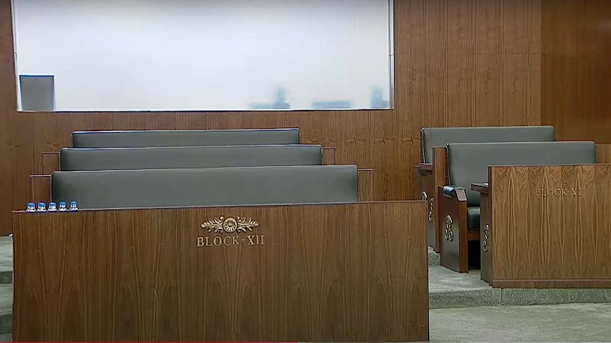 Empty opposition benches in Andhra Pradesh assembly | By special arrangement