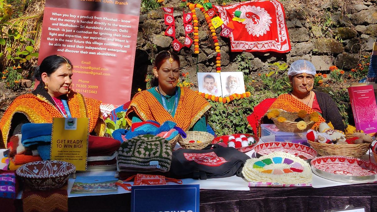 Kumaoni Bazaar at the festival | Mannat Chugh | ThePrint
