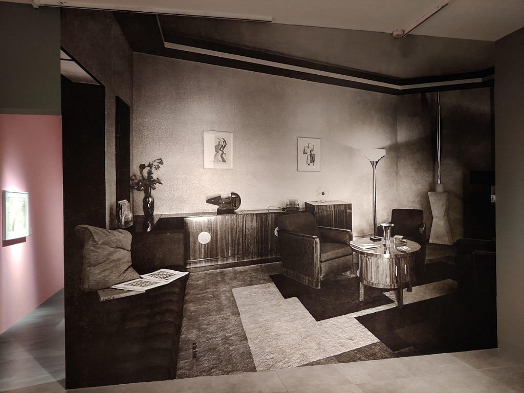 Manik Bagh palace study room