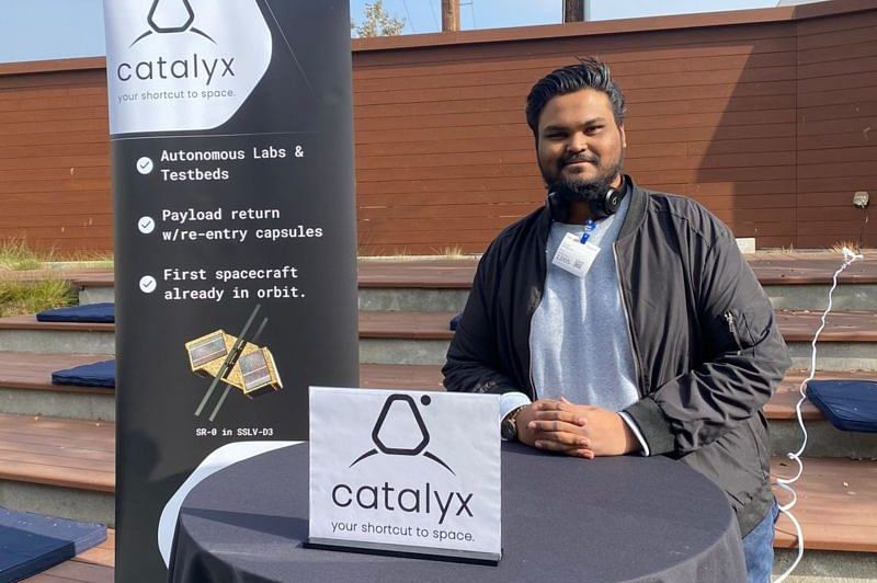 Rifath Shaarook, co-founder of Catalyx Space