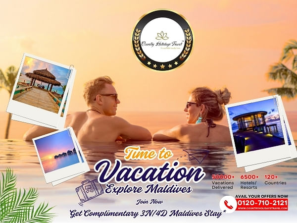 Country Holidays Travel India Announces Year-End Sale with Complimentary 3N/4D Maldives Getaway