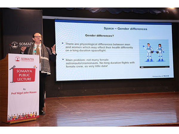 Somaiya Vidyavihar University Hosts Public Lecture by Prof Nigel J Mason on Space: Crossing The Next Human Frontier