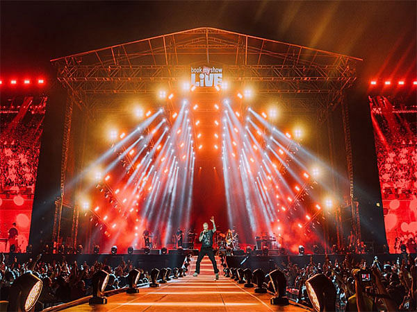In pics: Maroon 5's stellar debut performance in India 