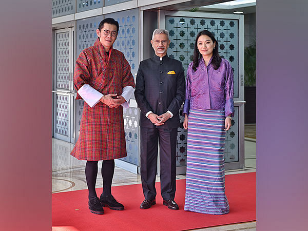 Bhutan's King and Queen arrive in New Delhi for two-day visit 