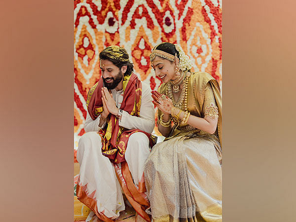 Naga Chaitanya, Sobhita Dhulipala make first public appearance post wedding, seek blessings at temple