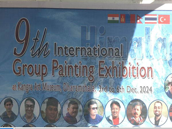 Kangra Art Museum holds International group painting exhibition in Dharamshala
