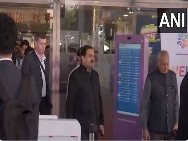 Adani Group Chairman Gautam Adani arrives in Jaipur for Rising Rajasthan Global Investment Summit