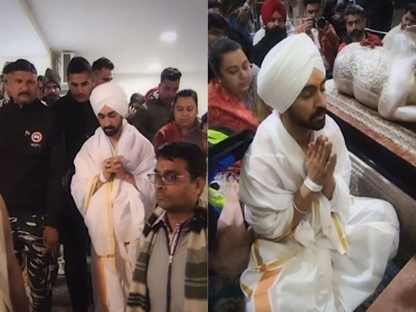 Diljit Dosanjh seeks blessings at Mahakaleshwar temple in Ujjain Diljit Dosanjh seeks blessings at Mahakaleshwar temple in Ujjain