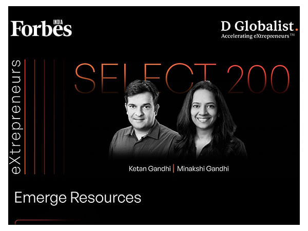 Emerge Resources Recognized in Forbes India Select 200 - DGEMS 2024