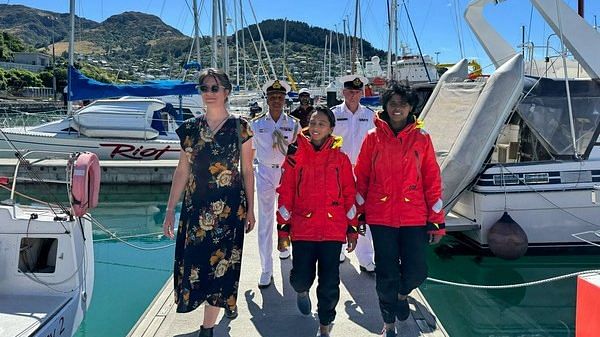 Indian Navy's INSV Tarini reaches New Zealand after covering 6,500km