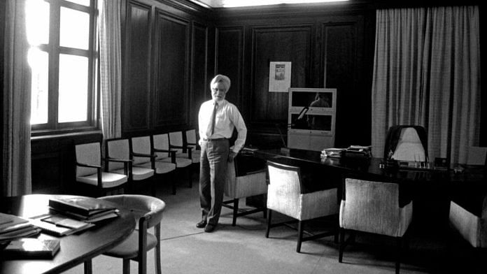 Former Prime Minister Manmohan Singh on his first day as finance minister in 1991