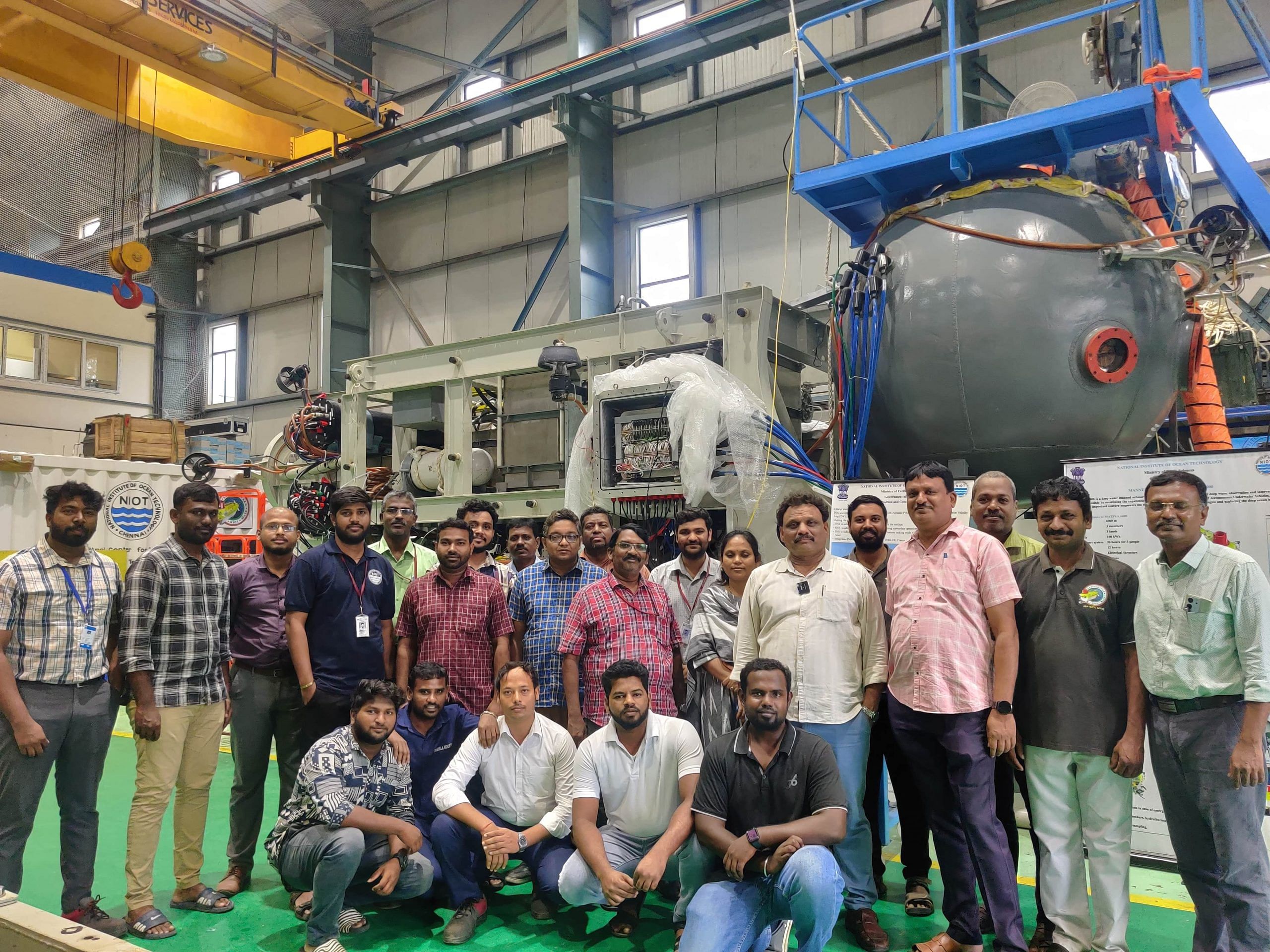 The team of scientists working on Samudrayaan