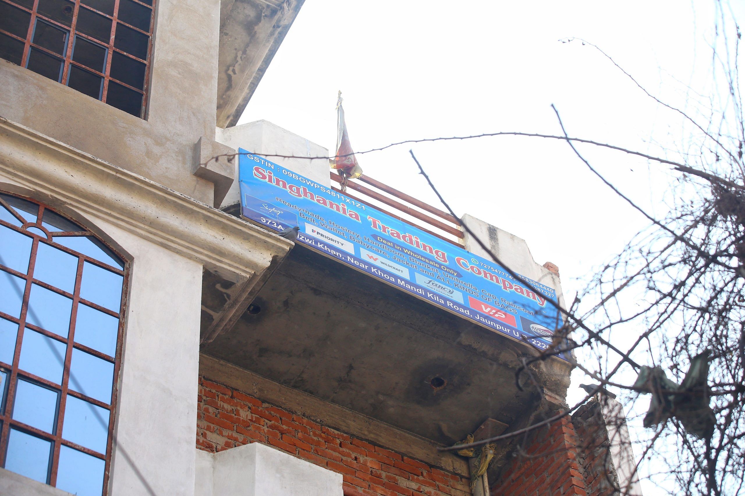 The residence of Nikita Singhania's maternal home in Jaunpur where the family had shifted few months ago | Manisha Mondal | ThePrint
