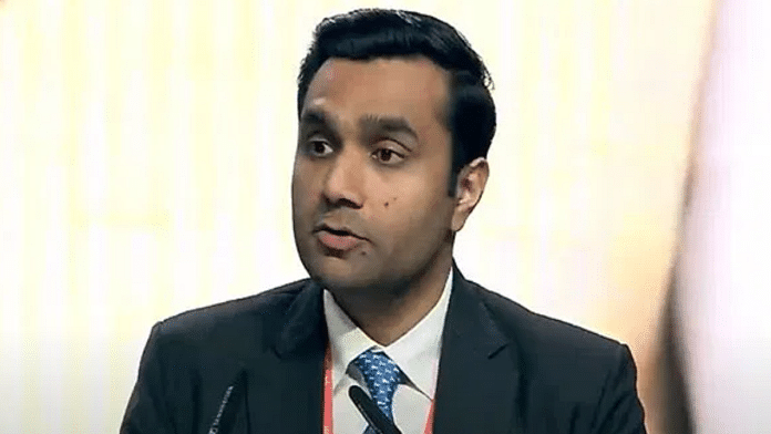 Karan Adani, MD, Adani Ports and SEZ Ltd | Screen grab from Government of Rajasthan/Youtube via ANI