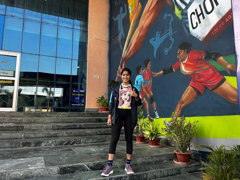 Bihar fencer Keshar Raj