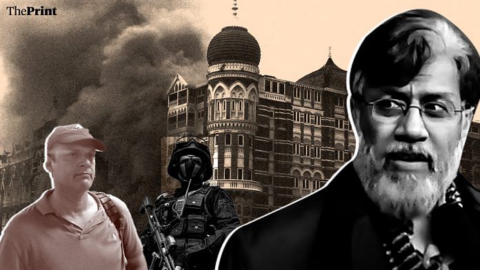 File photos of 26/11 accused David Headley (L) and Tahawwur Rana | Illustration: Wasif Khan | ThePrint