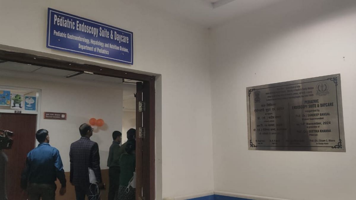 At 1st-of-its-kind paediatric endoscopy suite in Safdarjung Hospital, 5-10% patients are premature babies