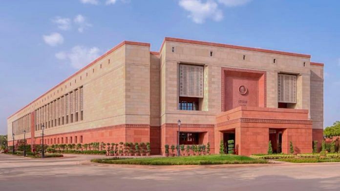 File photo of new Parliament building | Representational image | ANI