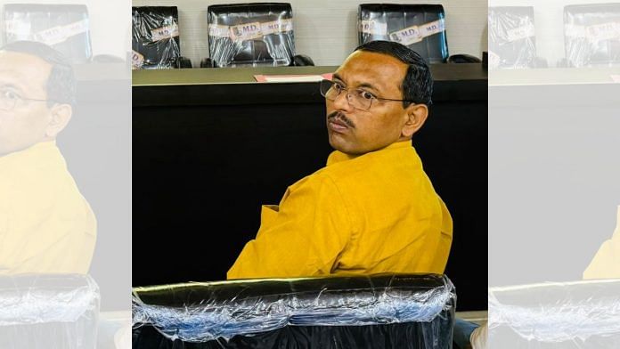 Harish Shakya, the BJP MLA from Bilsi, Uttar Pradesh | X/@harishshakyabjp