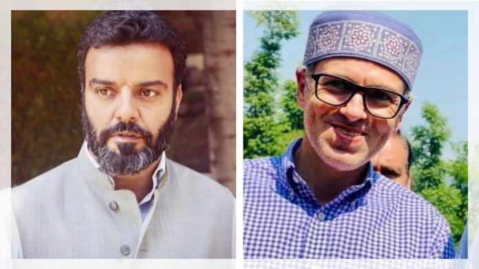 Aga Ruhullah Mehdi and Omar Abdullah | File Photos | X