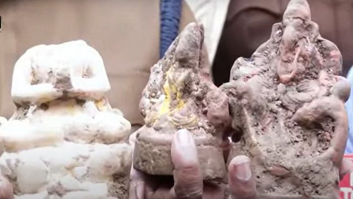 Sambhal temple discovery and moortis