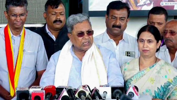 File photo of Karnataka CM Siddaramaiah | ANI
